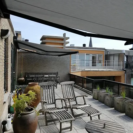 Park View Penthouse With Sunny Large Terraces אוסטנדה